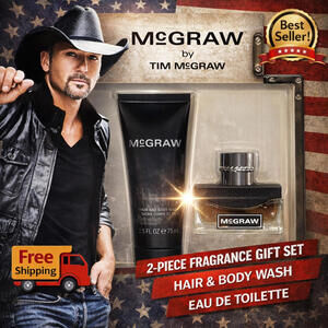Tim McGraw “McGRAW” 2-Piece Fragrance Gift Set – Bold, Masculine, Hard to Find